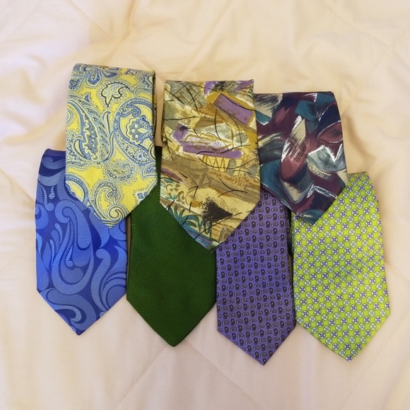 Tie lot 7 Name Brand ties - Picture 1 of 8
